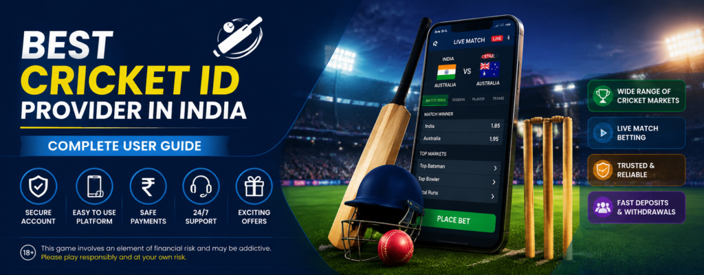 Best Cricket ID Provider in India Complete User Guide